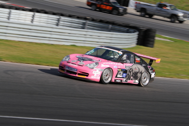 Per Øyvind Seeberg i Porsche blev nordisk mester i Gruppe 3
(Foto: Keld Dohm)